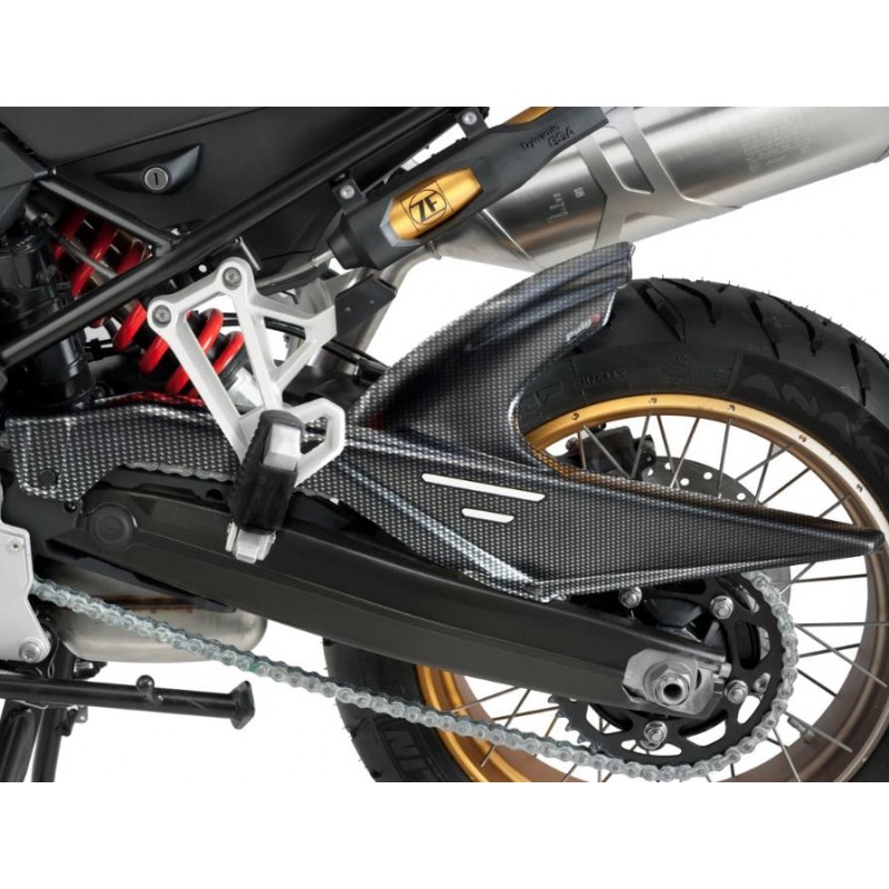 PARAFANGO POSTERIORE PUIG BMW F 900 GS 2024-2026, CARBON LOOK