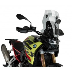 PUIG TOURING WINDSHIELD WITH DEFLECTOR BMW F 900 GS 2024, LIGHT SMOKE