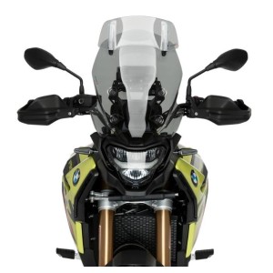 CUPOLINO PUIG TOURING CON DEFLETTORE BMW F 900 GS 2024-2026, FUME CHIARO