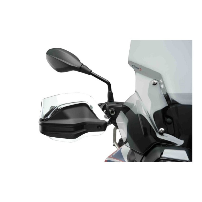 PUIG EXTENSION FOR ORIGINAL HANDGUARDS BMW F 900 GS 2024-2026, TRANSPARENT