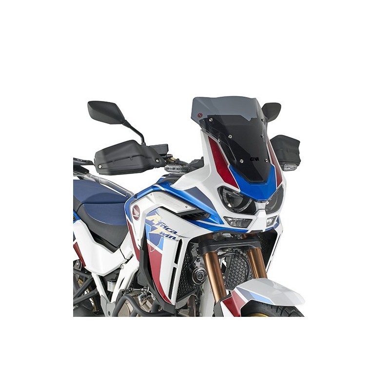 GIVI SPORT WINDSCREEN HONDA AFRICA TWIN 1100 ADVENTURE SPORTS 2024-2025, SCHWARZ