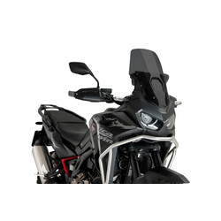 PARABRISAS PUIG TOURING HONDA AFRICA TWIN 1000 ADVENTURE SPORTS 2020-2021, AHUMADO OSCURO