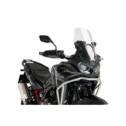 PUIG TOURING WINDSCHUTZSCHEIBE HONDA AFRICA TWIN 1000 ADVENTURE SPORTS 2020-2021, TRANSPARENT