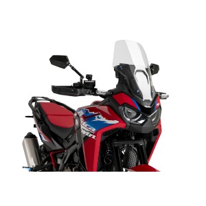 PUIG TOURING WINDSHIELD HONDA AFRICA TWIN 1000 ADVENTURE SPORTS 2020-2021, TRANSPARENT