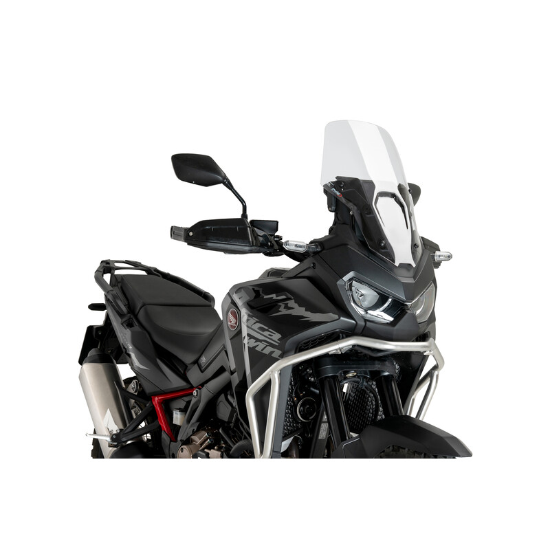 PUIG TOURING WINDSCHUTZSCHEIBE HONDA AFRICA TWIN 1000 ADVENTURE SPORTS 2022-2023, TRANSPARENT