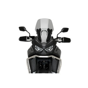 PUIG TOURING WINDSHIELD HONDA AFRICA TWIN 1000 ADVENTURE SPORTS 2024-2026, LIGHT SMOKE