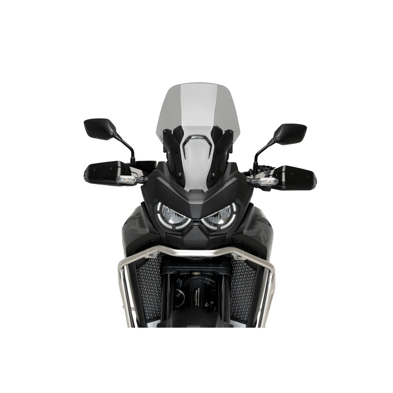 PUIG TOURING WINDSHIELD HONDA AFRICA TWIN 1000 ADVENTURE SPORTS 2024-2026, LIGHT SMOKE