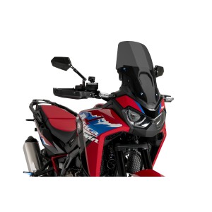 PARABRISAS PUIG TOURING HONDA AFRICA TWIN 1000 ADVENTURE SPORTS 2024-2026, AHUMADO OSCURO