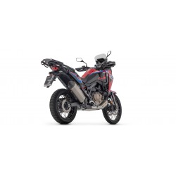 TERMINALE DI SCARICO ARROW SONORA HONDA AFRICA TWIN 1100 ADVENTURE SPORTS 2024-2025, TITANIO/CARBONIO, OMOLOGATO