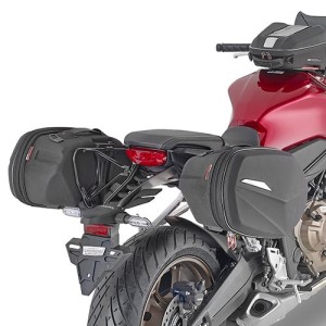 CHASIS GIVI ALFORJAS BLANDAS LATERALES E EASYLOCK HONDA CB 650 R 2024-2025