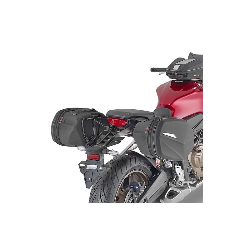 CHASIS GIVI ALFORJAS BLANDAS LATERALES E EASYLOCK HONDA CB 650 R 2024