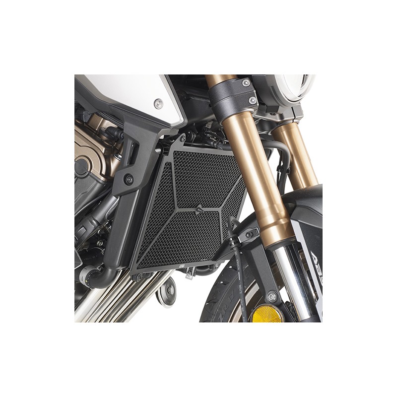 PROTECTOR DE RADIADOR GIVI DE ACERO INOXIDABLE HONDA CB 650 R 2024-2025