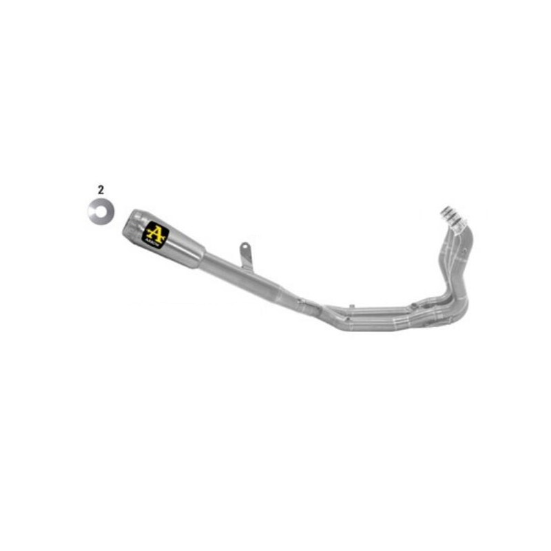 ARROW COMPETITION EVO PRO-RACE RACING FULL EXHAUST SYSTEM BMW M 1000 R 2023-2024, FULL TITANIUM