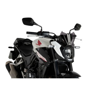 PARABRISAS PUIG SPORT NEW GENERATION HONDA HORNET 500 2024, AHUMADO OSCURO