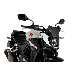 CUPOLINO PUIG SPORT NEW GENERATION HONDA HORNET 500 2024, NERO