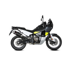 EXHAUST MIVV DAKAR FOR HUSQVARNA NORDEN 901 2022-2023, APPROVED STEEL BLACK