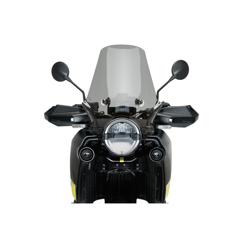 PUIG TOURING WINDSHIELD HUSQVARNA NORDEN 901 2022-2023, LIGHT SMOKE