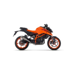 TERMINALE ARROW PRO-RACE KTM 390 DUKE 2024-2025 (EURO 5+), ACCIAIO, OMOLOGATO