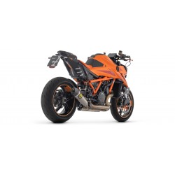 ARROW X-KONE EXHAUST KTM 1390 SUPER DUKE R 2024, TITANIUM/CARBON, APPROVED