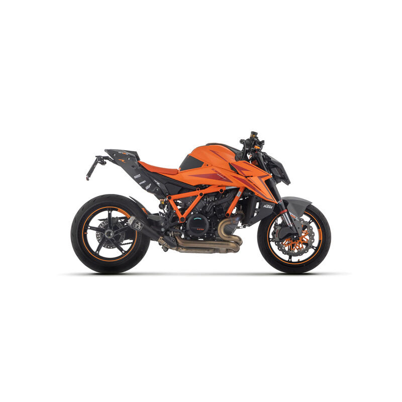 TERMINALE ARROW PRO-RACE KTM 1390 SUPER DUKE R 2024, ACCIAIO DARK, OMOLOGATO