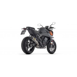 TERMINALE ARROW X-KONE KTM 990 DUKE 2024, TITANIO/CARBONIO, OMOLOGATO