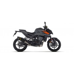 TERMINALE ARROW X-KONE KTM 990 DUKE 2024 (EURO 5+), ACCIAIO DARK/CARBONIO, OMOLOGATO