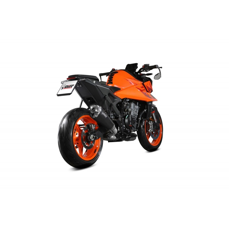 EXHAUST MIVV DELTA RACE KTM 990 DUKE 2024-2025 (EURO 5+), APPROVED BLACK/CARBON
