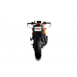 TERMINALE MIVV DELTA RACE KTM 990 DUKE 2024 (EURO 5+), OMOLOGATO BLACK/CARBONIO