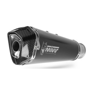EXHAUST MIVV DELTA RACE KTM 990 DUKE 2024-2025 (EURO 5+), APPROVED BLACK/CARBON