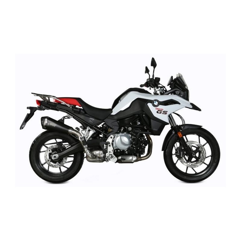 EXHAUST MIVV DELTA RACE FOR BMW F 750 GS 2021-2023, APPROVED BLACK/CARBON