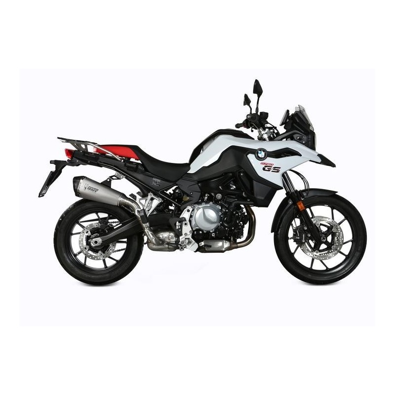 EXHAUST MIVV DELTA RACE FOR BMW F 750 GS 2021-2023, APPROVED STEEL/CARBON