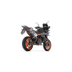 ARROW RACE-TECH EXHAUST KTM 890 SMT 2023, DARK ALUMINUM/CARBON, APPROVED