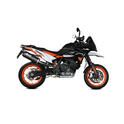 TERMINALE MIVV OVALE KTM 890 SMT 2023, OMOLOGATO CARBONIO