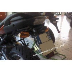 LICENSE PLATE SUPPORT KAWASAKI VERSYS 650 2007-2009, WITH ADJUSTABLE INCLINATION