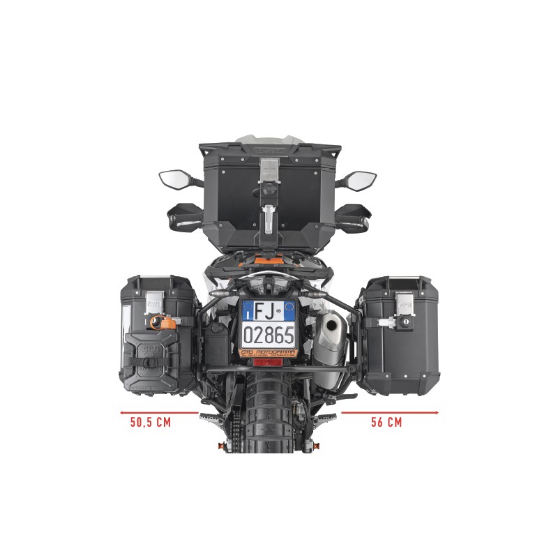 GIVI PL ONE-FIT MONOKEY CAM-SIDE SIDE CASE HOLDER KTM 890 SMT 2023