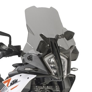 PARABRISAS GIVI KTM 890 SMT 2023, AHUMADO CLARO, CON KIT DE MONTAJE