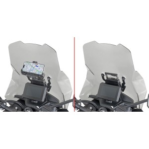 GIVI ALUMINUM TRAVERSE FOR FIXING SMARTPHONE KTM 890 SMT 2023