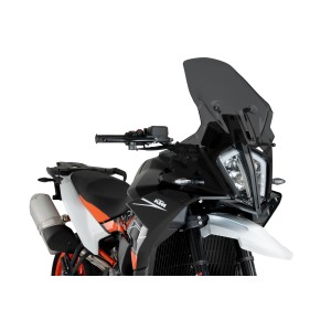 PUIG TOURING WINDSCHUTZSCHEIBE KTM 890 SMT 2024, DUNKLE RAUCH
