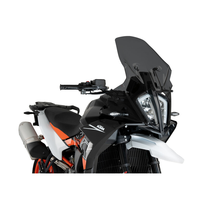 PUIG TOURING WINDSCHUTZSCHEIBE KTM 890 SMT 2024, DUNKLE RAUCH