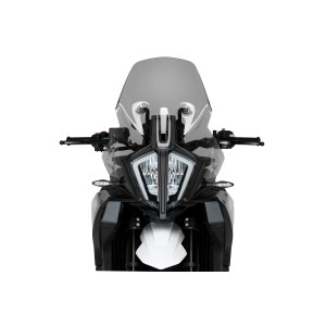 PUIG TOURING WINDSCREEN KTM 890 SMT 2024, LIGHT SMOKE