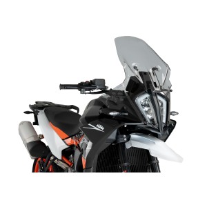 PUIG TOURING WINDSCHUTZSCHEIBE KTM 890 SMT 2024, LEICHTER RAUCH