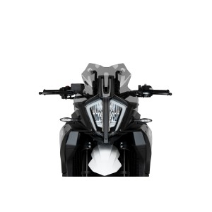 PUIG SPORT WINDSCHUTZSCHEIBE KTM 890 SMT 2024, LEICHTER RAUCH