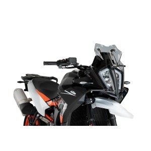 PUIG SPORT WINDSCHUTZSCHEIBE KTM 890 SMT 2024, LEICHTER RAUCH