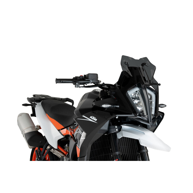 PUIG SPORT WINDSCHUTZSCHEIBE KTM 890 SMT 2024, DUNKLE RAUCH
