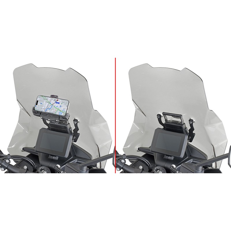 GIVI ALUMINUM TRAVERSE FOR FIXING SMARTPHONE KTM 890 SMT 2024