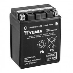 YUASA YTX14AHL-BS BATTERY MAINTENANCE FREE WITH ACID SUPPLIED ROYAL ENFIELD HIMALAYAN 450 2024