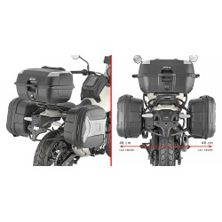 GIVI FRAME FOR MONOKEY SIDE CASES ROYAL ENFIELD HIMALAYAN 450 2024