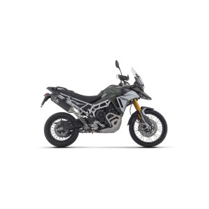 TERMINALE DI SCARICO ARROW VELOCE TRIUMPH TIGER 900 GT PRO 2024-2025 (EURO 5+), ALLUMINIO DARK, OMOLOGATO