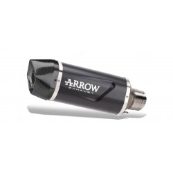 ARROW INDY RACE EVO EXHAUST VOGE VALICO 900 DSX 2024, DARK ALUMINUM/CARBON, APPROVED