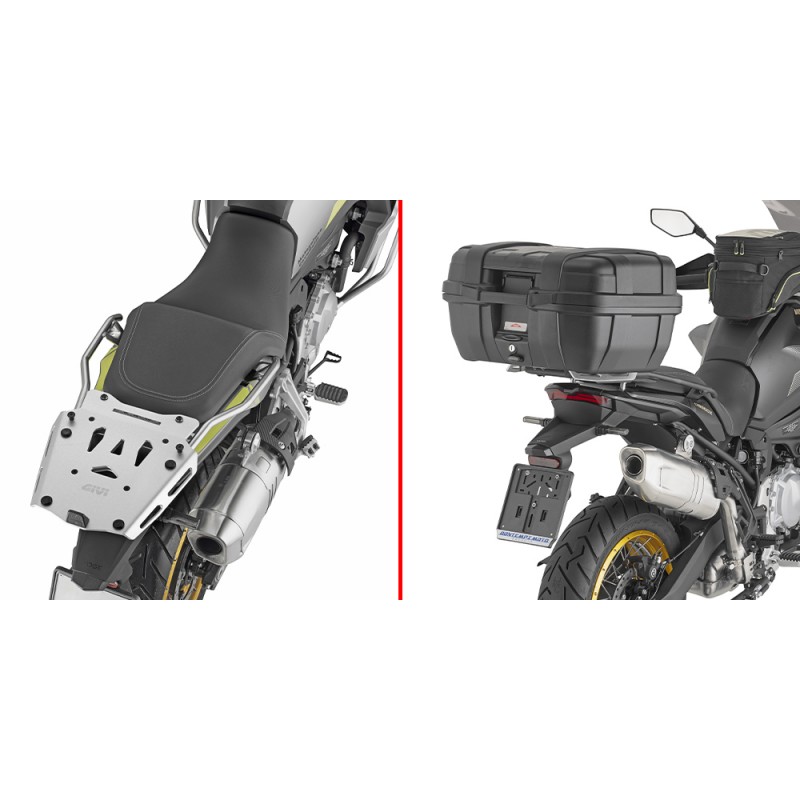 REAR ATTACHMENT GIVI IN ALUMINUM FOR FIXING THE MONOKEY CASE VOGE VALICO 900 DSX 2024-2025